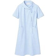 ナースワンピース(レディス・半袖) 7L サックス 73-1776