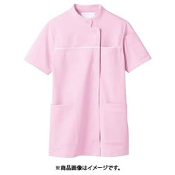 ジャケット（レディス・半袖） S ピンク/白 73-1304