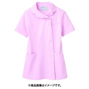ナースジャケット(レディス・半袖) 6L ピンク 73-1784
