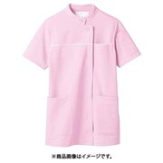 ジャケット(レディス・半袖) LL ピンク/白 73-1304
