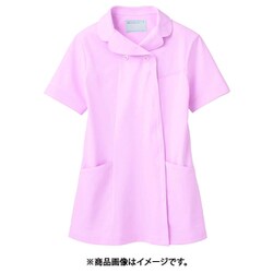 ナースジャケット（レディス・半袖） 8L ピンク 73-1784