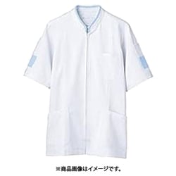 ジャケット（メンズ・半袖） S 白/サックス 72-844