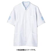 ジャケット(メンズ・半袖) S 白/サックス 72-844