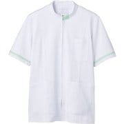 ジャケット(メンズ・半袖) 3L 白/ミント 72-850