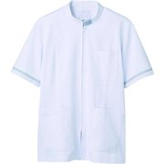 ジャケット(メンズ・半袖) S 白/グレー 72-856