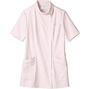 ナースジャケット(半袖) 9L ピンク 73-1902