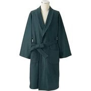 ガウン(男女兼用・長袖) L ダークグリーン 79-453