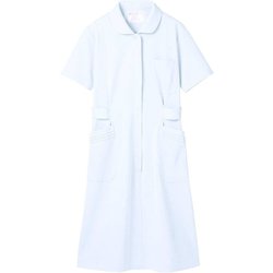 ナースワンピース（半袖） 8L 白 73-1452