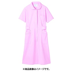 ナースワンピース（半袖） 5L ピンク 73-1454