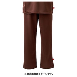 検診衣（男女兼用）パンツ S ブラウン 79-517