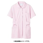 ナースジャケット(半袖) L ピンク 73-1464