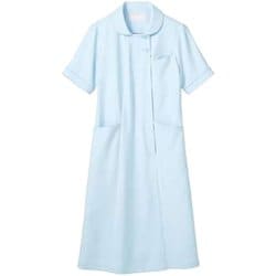 ナースワンピース（半袖） M サックス 73-1934