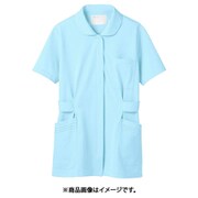 ナースジャケット(半袖) 8L サックス 73-1466