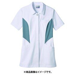 ジャケット（レディス・半袖） M 白/グレー JU801-10