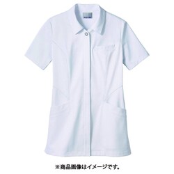 ジャケット（レディス・半袖） M 白 JU801-11