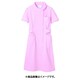 ナースワンピース（半袖） SS ピンク/白 73-1474