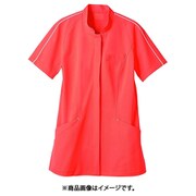 ジャケット(レディス・半袖) L オレンジ/白 JU802-81
