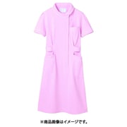 ナースワンピース(半袖) 6L ピンク/白 73-1474
