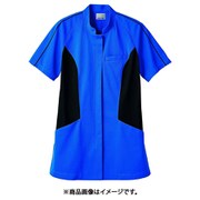 ジャケット(レディス・半袖) M ブルー/黒 JU803-30