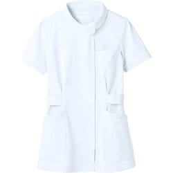 ナースジャケット（半袖） 6L 白 73-1482