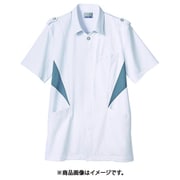 ジャケット(メンズ・半袖) 3L 白/グレー JU851-10
