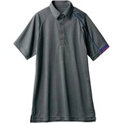 ポロシャツ(男女兼用・半袖) 3L チャコール CHM305-9351