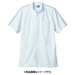 ジャケット（メンズ・半袖） M 白/ブルー JU852-13
