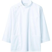 ケーシー(メンズ・8分袖) M 白 72-961