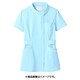 ナースジャケット（半袖） 9L サックス/白 73-1486