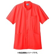 ジャケット(メンズ・半袖) LL オレンジ/白 JU852-81