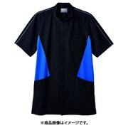 ジャケット(メンズ・半袖) M 黒/ブルー JU853-03