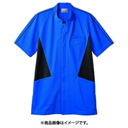 ジャケット（メンズ・半袖） 3L ブルー/黒 JU853-30