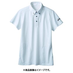 ポロシャツ（男女兼用・半袖） 3L ホワイト CHM308-0150