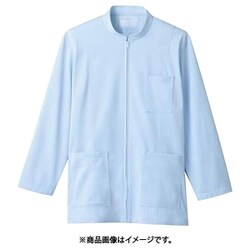 ケーシー（メンズ・長袖） M サックス 72-983