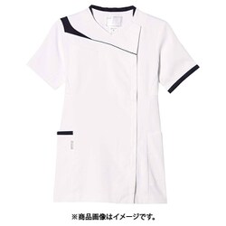 スクラブ（レディス・半袖） L ホワイト CHM354-0109