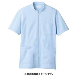 ケーシー（メンズ・半袖） S サックス 72-984