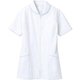 ナースジャケット（半袖） 5L 白/サックス 73-1544