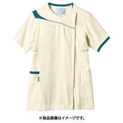 スクラブ（レディス・半袖） 3L アイボリー CHM354-0549