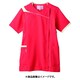 スクラブ（レディス・半袖 M シャインレッド CHM354-2105