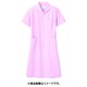 ナースワンピース（レディス・半袖） 7L ピンク/白 73-1554