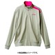 トレーニングジャケット（男女兼用長袖 3L ベージュ×チェリー CHM507-0524