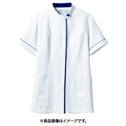 ジャケット（レディス・半袖） S 白/ネイビー 73-2068
