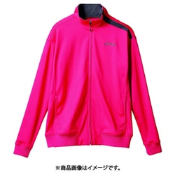 トレーニングジャケット（兼用・長袖） 3L チェリー×チャコール CHM507-2493