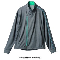 トレーニングジャケット（兼用・長袖） L チャコール CHM508-1342