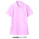 ナースジャケット（レディス・半袖） 8L ピンク/白 73-1564