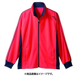 トレーニングジャケット（兼用・長袖） LL シャインレッド CHM511-2150