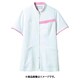 ジャケット（レディス・半袖） 4L 白/ピンク 73-2082