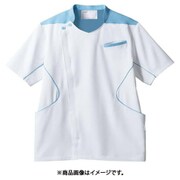ジャケット(メンズ・半袖) S ホワイト×ウォームブルー CHM558-0104