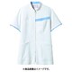 ジャケット（レディス・半袖） M 白/ブルー 73-2084