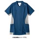 スクラブ（レディス・半袖） 3L ブルー×グレー CHM356-30